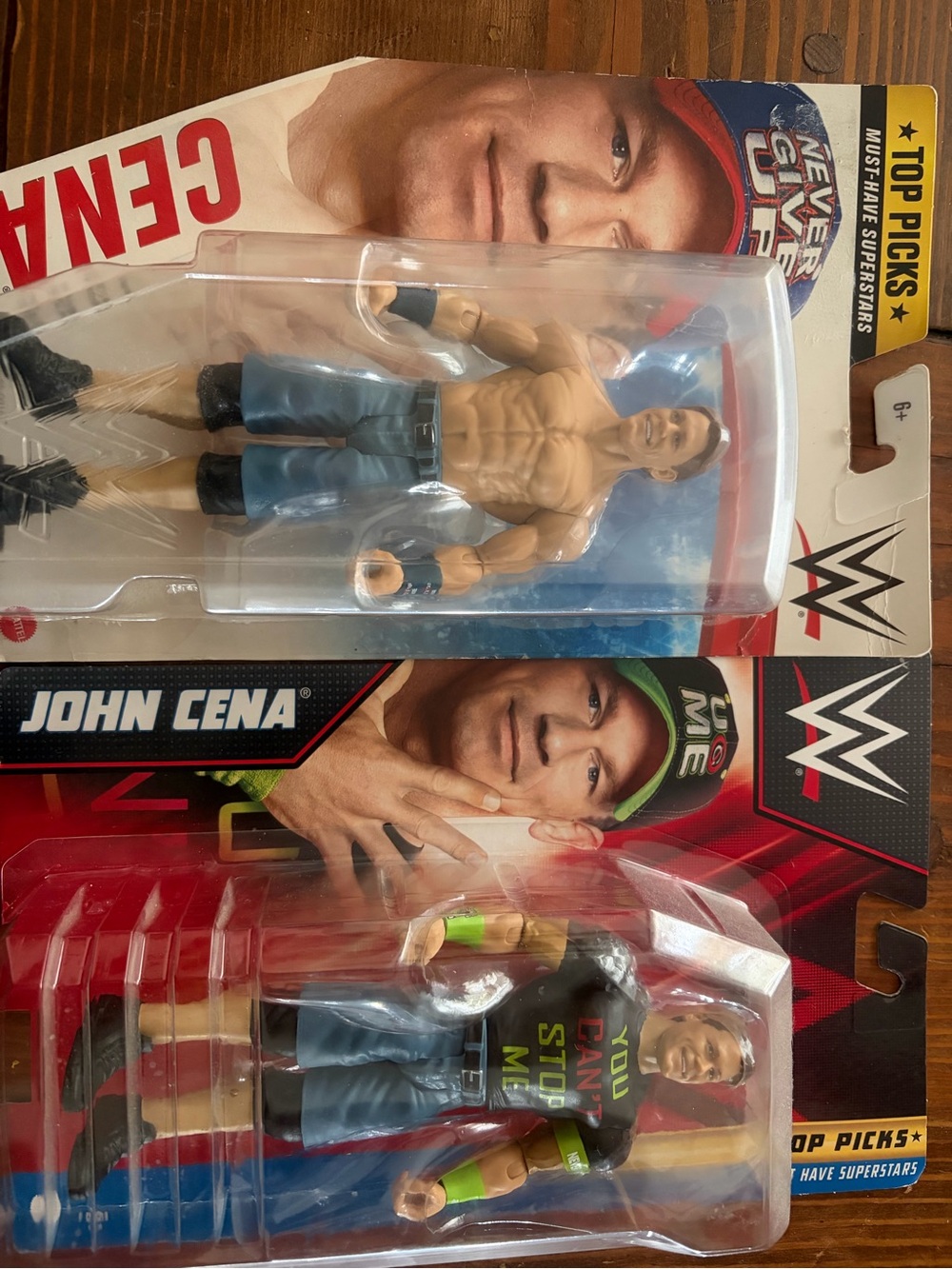 WWE 2 John Cena Action figures